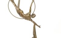 Dansator in cerc-statueta din bronz 