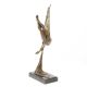 Dansator in cerc-statueta din bronz 
