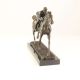 Calaret cu calul sau-statueta din bronz 
