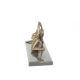 Nud intins-statueta din bronz 