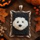 Pandantiv Tablou Unicat Catelus Fosforescent 
