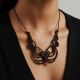 Colier macrame reglabil cu sardonyx