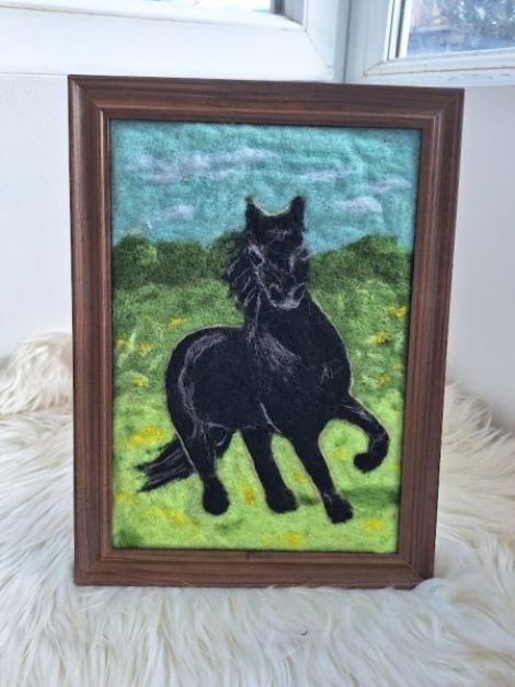 Black Beauty tablou impaslit
