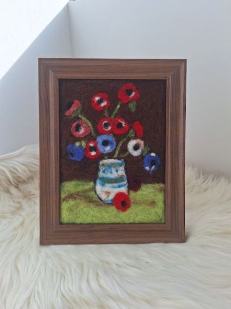 Reproducere dupa Anemone de Stefan Luchian
