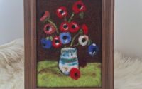 Reproducere dupa Anemone de Stefan Luchian