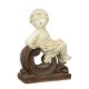 Ingeras cu frunza acant-statueta rasini specialeIn
