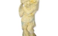 Ingeras cu cornul abundentei-statueta rasini 