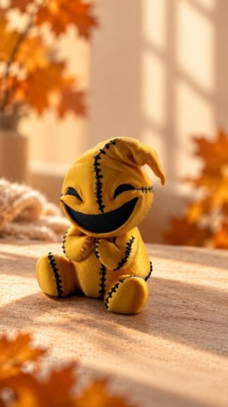 Figurin decorativ aurie tematic Halloween