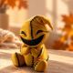 Figurin decorativ aurie tematic Halloween