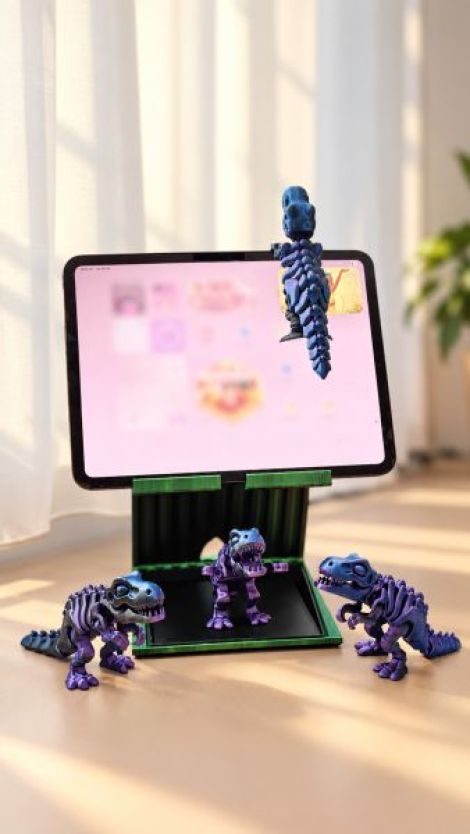 Dinozaur schelet articulat imprimat 3D