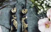 Cercei Love Gold  Black