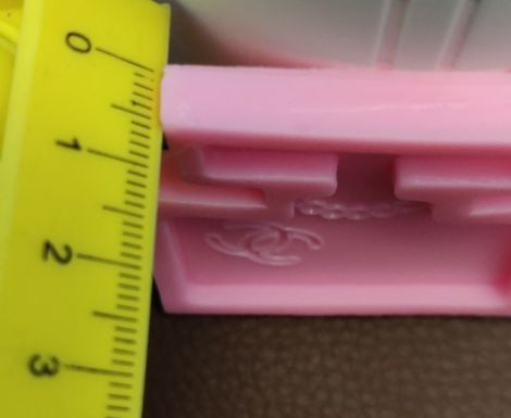 matrita silicon flexibila - sticla parfum