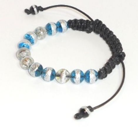 Bratara impletita Blue