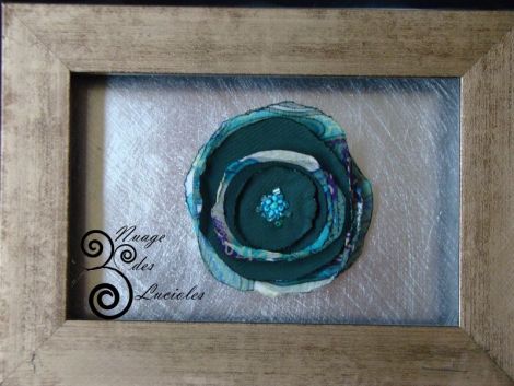 Brosa Circles Green Floral