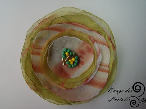 Brosa Circles Lime Stripes