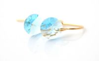 Cercei Swarovski Aquamarine