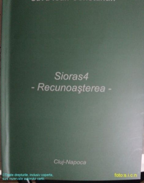 Carte Sioras4 - Recunoasterea