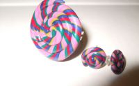 Sweet lollipop- inel si cercei