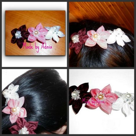 Agrafa de par Flower Power