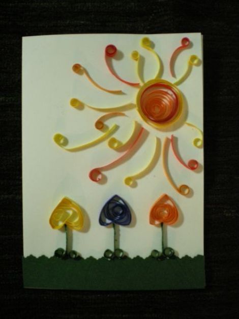Felicitare "Inimioare multicolore" 2