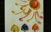 Felicitare "Inimioare multicolore" 2