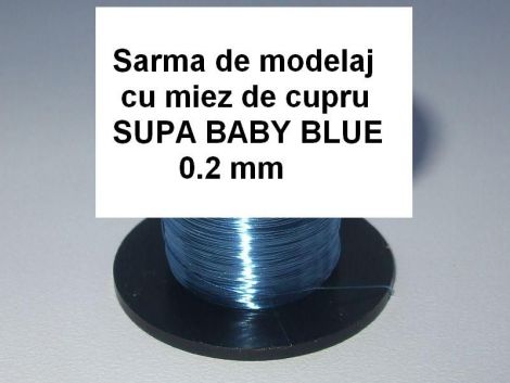 Sarma de modelaj colorata-Supa BabyBlue 0.2mm-175m