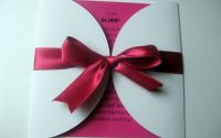 Invitatie botez DOUA PETALE