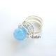 Swirls Around Aquamarine