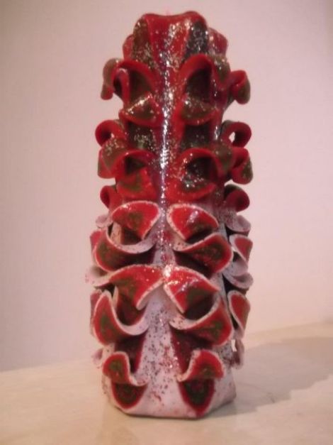 Lumanare parfumata si sculptata manual