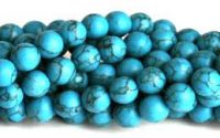 Turquoise sferic 10 mm