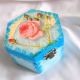 cutie lemn decorata 
