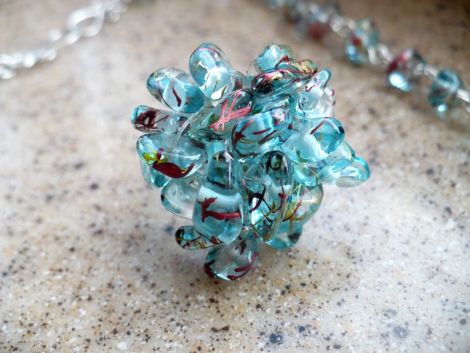 I-0002 Inel din pietre imitatie topaz