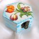 Cutie lemn decorata 