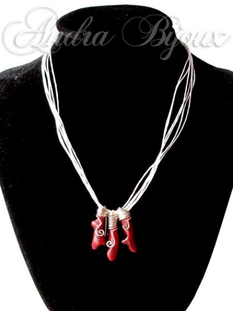 Colier Faux Coral F007