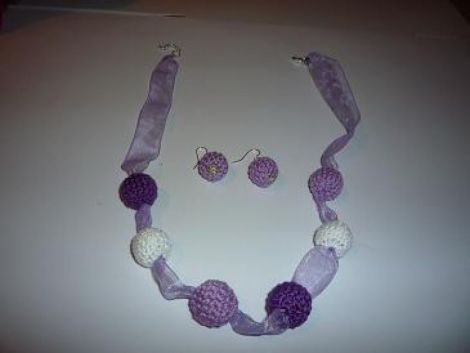set margele crosetate+cercei