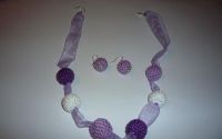 set margele crosetate+cercei