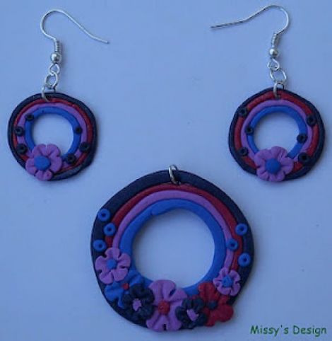 Set "Floricele colorate"