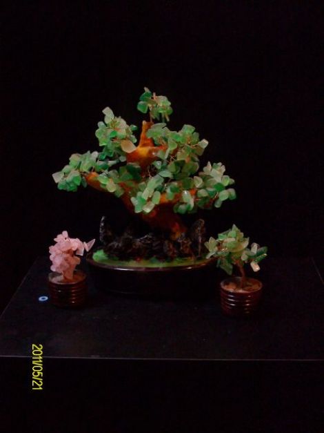Pom cristale verzi