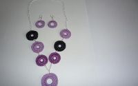 set lila and black