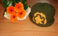 Palarie handmade-"Green"