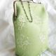 Poseta cu rama metalica Green-gold