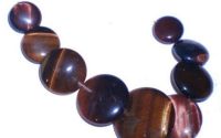 Set pandantive ochi de tigru 19x19x5-10x10x4mm