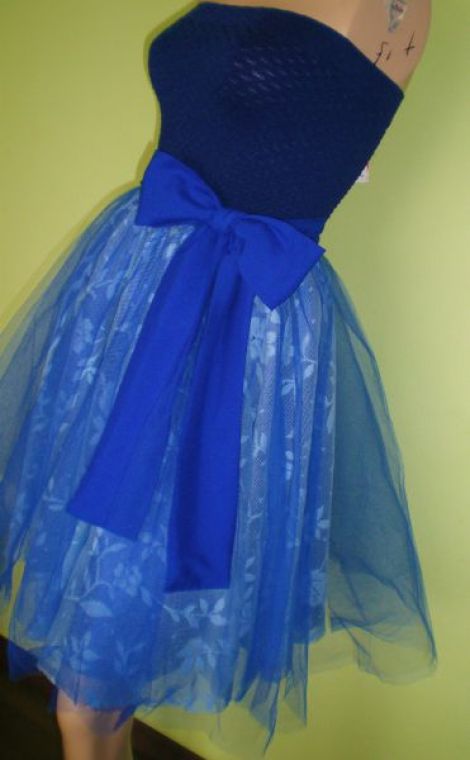 Blu Midi Ballerina