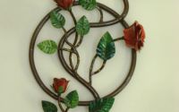 Decor floral de perete