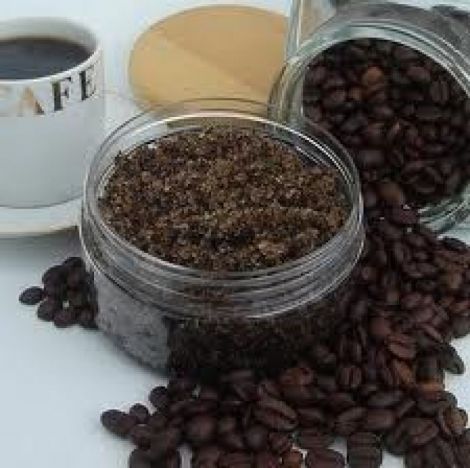 Scrub Anticelulitic cu Cafea si Germeni de Grau