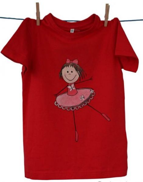 Tricou fetite - balerina