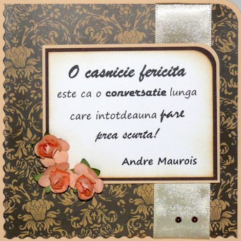Felicitare Handmade