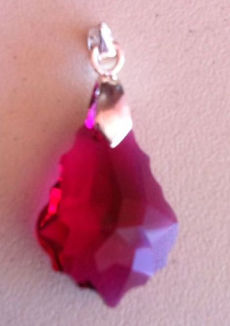 Pandantiv Swarovski ruby 