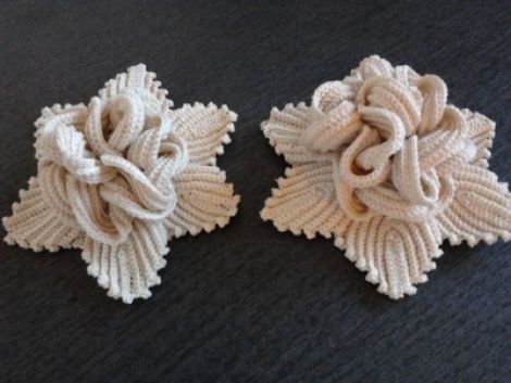 Trandafiri macrame
