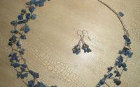 Set colier si cercei Lapis lazuli